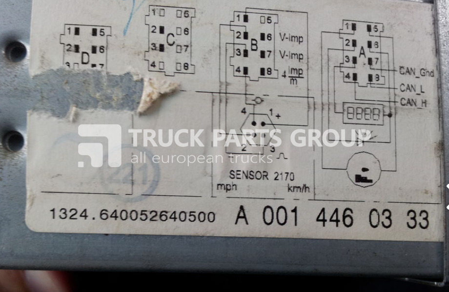 Mercedes-Benz Tachograph, tacho , MAN, DAF, VOLVO, IVECO, TYPE 1324, VDO, KENZ - Ταχογράφος για Φορτηγό: φωτογραφία 2 Mercedes-Benz Tachograph, tacho , MAN, DAF, VOLVO, IVECO, TYPE 1324, VDO, KENZ - Ταχογράφος για Φορτηγό: φωτογραφία 2