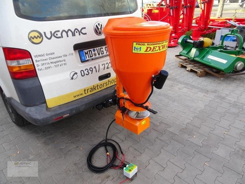 Dexwal Salt Drog 100 Liter Streuer ATV Radlader PKW Elektro NEU - Αλατιέρα: φωτογραφία 1 Dexwal Salt Drog 100 Liter Streuer ATV Radlader PKW Elektro NEU - Αλατιέρα: φωτογραφία 1