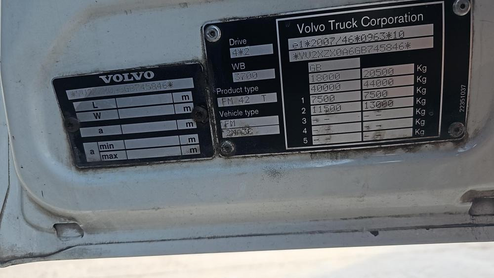 Volvo Fm450 - Τράκτορας: φωτογραφία 5 Volvo Fm450 - Τράκτορας: φωτογραφία 5