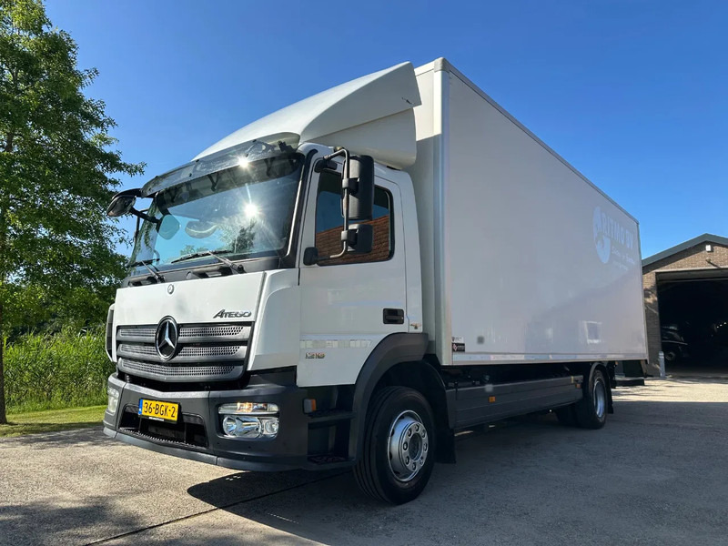Mercedes-Benz Atego 1218 / NL TRUCK / EURO 6 / BOX + LIFT / 12T - Φορτηγό κόφα: φωτογραφία 1 Mercedes-Benz Atego 1218 / NL TRUCK / EURO 6 / BOX + LIFT / 12T - Φορτηγό κόφα: φωτογραφία 1