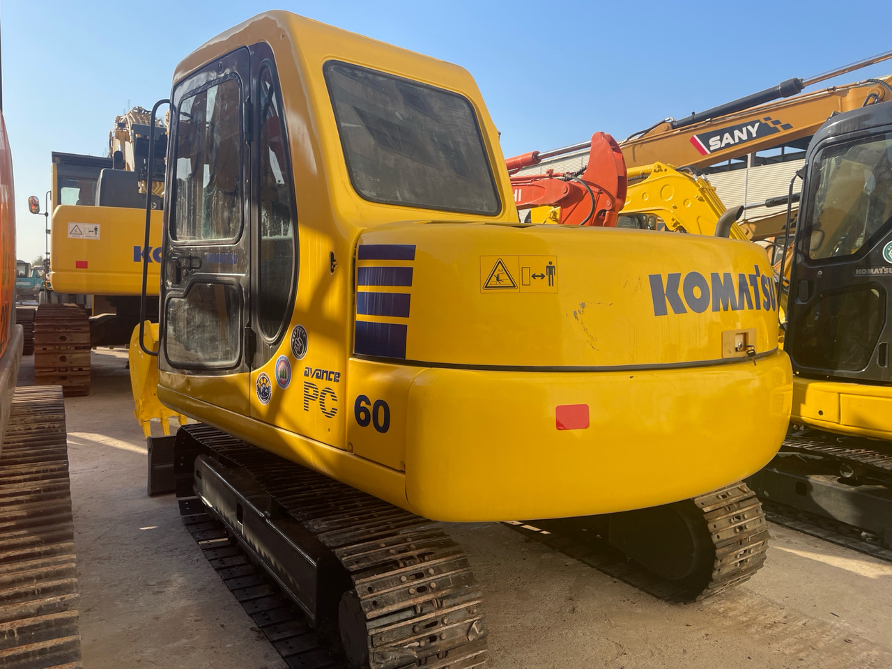 KOMATSU PC 60 - Ερπυστριοφόρος εκσκαφέας: φωτογραφία 2 KOMATSU PC 60 - Ερπυστριοφόρος εκσκαφέας: φωτογραφία 2