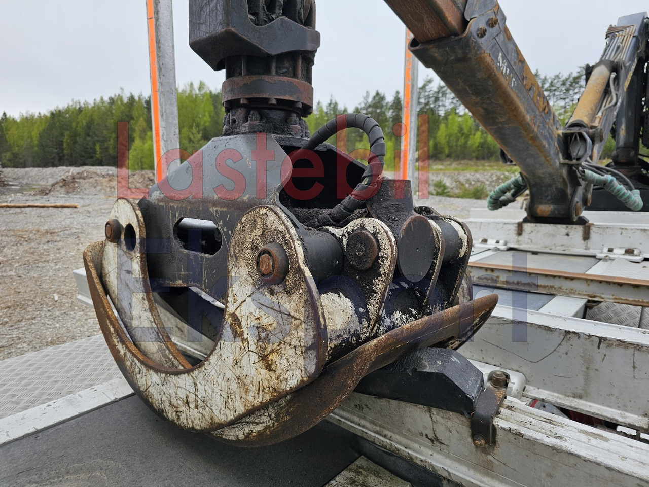 Φορτηγό ξυλείας, Φορτηγό με γερανό Scania R650: φωτογραφία 14