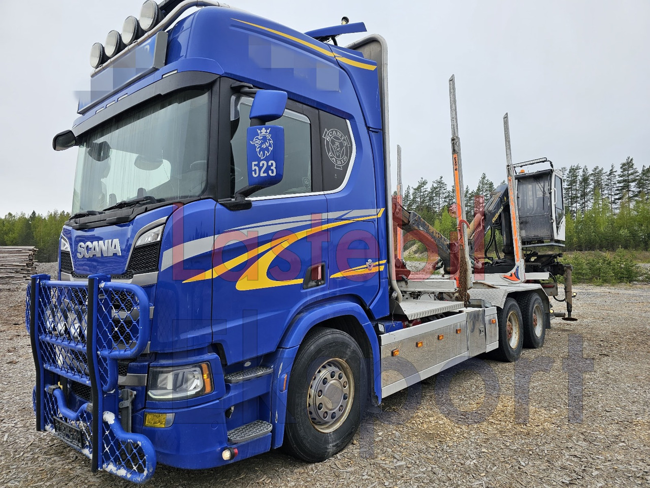 Scania R650 - Φορτηγό ξυλείας, Φορτηγό με γερανό: φωτογραφία 5 Scania R650 - Φορτηγό ξυλείας, Φορτηγό με γερανό: φωτογραφία 5