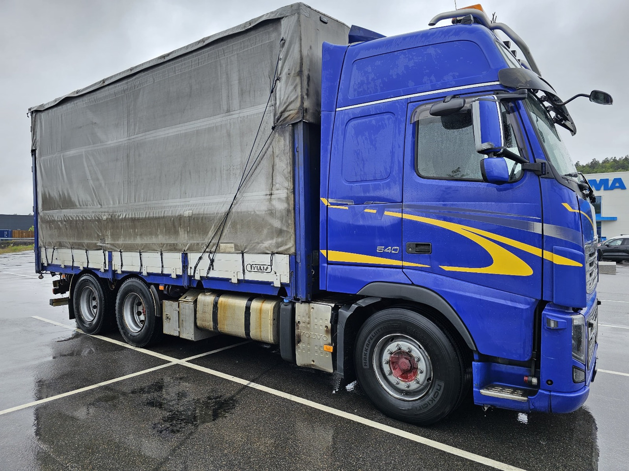 Volvo FH16 540 6x4 - Φορτηγό μουσαμάς: φωτογραφία 2 Volvo FH16 540 6x4 - Φορτηγό μουσαμάς: φωτογραφία 2