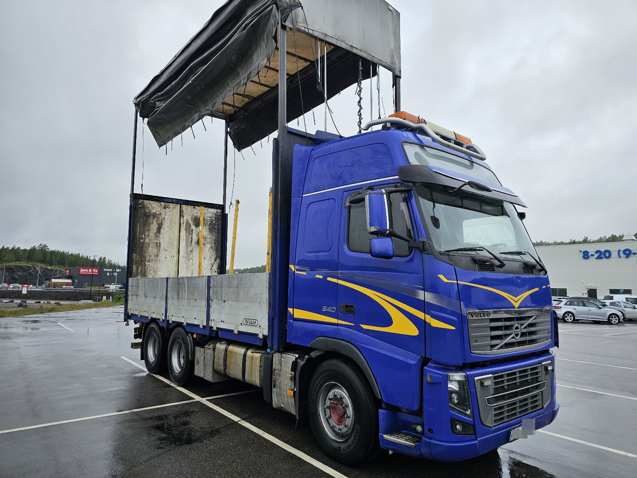 Volvo FH16 540 6x4 - Φορτηγό μουσαμάς: φωτογραφία 1 Volvo FH16 540 6x4 - Φορτηγό μουσαμάς: φωτογραφία 1