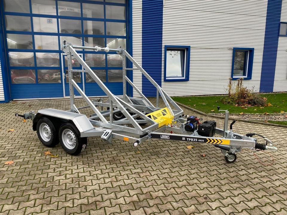 Lorries Kabeltrommel-Anhänger 3500KG mit E-Winde *INKL.19% MWST.*Kabelanhänger Sofort Verfügbar! - Ρυμουλκούμενο μεταφοράς τυμπάνου καλωδίου: φωτογραφία 3 Lorries Kabeltrommel-Anhänger 3500KG mit E-Winde *INKL.19% MWST.*Kabelanhänger Sofort Verfügbar! - Ρυμουλκούμενο μεταφοράς τυμπάνου καλωδίου: φωτογραφία 3