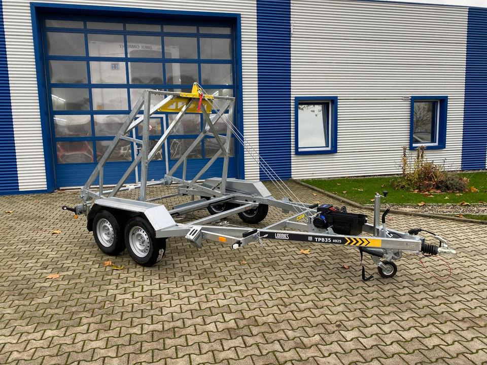 Lorries Kabeltrommel-Anhänger 3500KG mit E-Winde *INKL.19% MWST.*Kabelanhänger Sofort Verfügbar! - Ρυμουλκούμενο μεταφοράς τυμπάνου καλωδίου: φωτογραφία 2 Lorries Kabeltrommel-Anhänger 3500KG mit E-Winde *INKL.19% MWST.*Kabelanhänger Sofort Verfügbar! - Ρυμουλκούμενο μεταφοράς τυμπάνου καλωδίου: φωτογραφία 2
