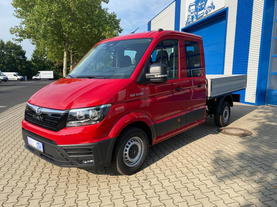 MAN TGE 3.140 Doka Pritsche Next Level *TEMPO*KLIMA*CAM*AHK*APP*PDC*INKL.19% MWST*SOFORT!* - Μικρό φορτηγό με καρότσα, Διπλοκάμπινο ελαφρύ επαγγελματικό: φωτογραφία 5 MAN TGE 3.140 Doka Pritsche Next Level *TEMPO*KLIMA*CAM*AHK*APP*PDC*INKL.19% MWST*SOFORT!* - Μικρό φορτηγό με καρότσα, Διπλοκάμπινο ελαφρύ επαγγελματικό: φωτογραφία 5