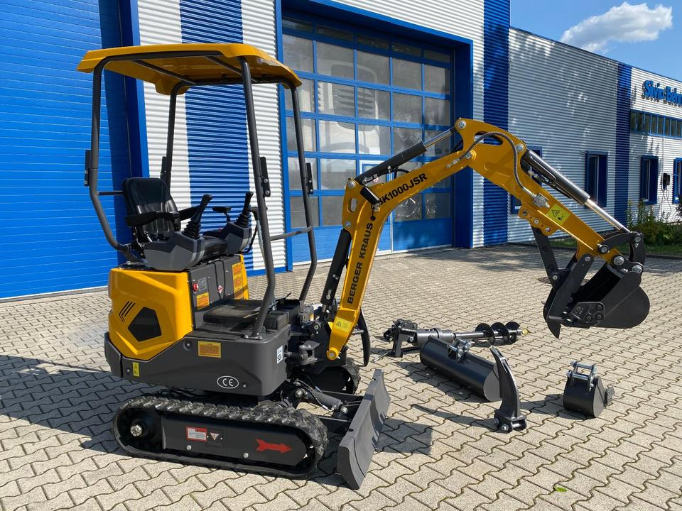 Μίνι εκσκαφέας Minibagger BK1000JSR inkl. kleinem Zubehörpaket *HERBSTAKTION*INKL.19% MWST*BERGER KRAUS* VERSTELLFAHRWERK*SOFORT!*: φωτογραφία 6