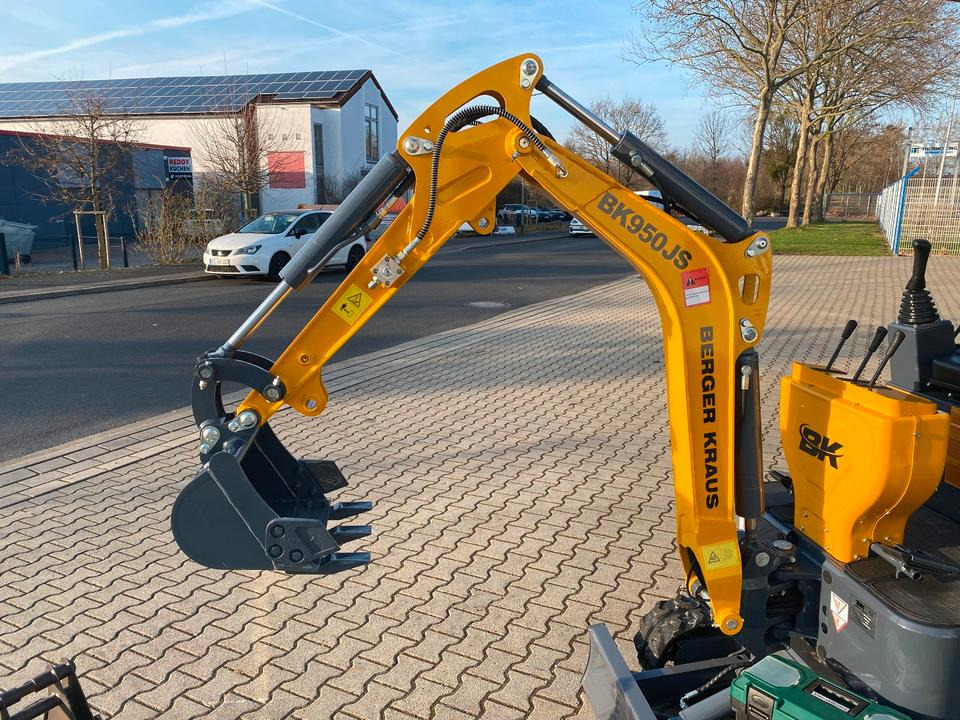 Μίνι εκσκαφέας Minibagger BK950JS + Zubehör *INKL.19% MWST*BERGER KRAUS*JOYSTICK*SOFORT!*: φωτογραφία 8