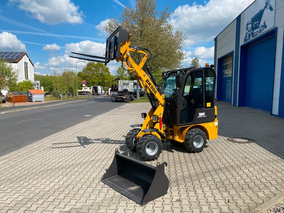Σπαστός φορτωτής Radlader / Hoflader BK906 mit Kabine *INKL.19% MWST*PERKINS*BERGER KRAUS*GABELPAKET*CE*EURO*: φωτογραφία 7