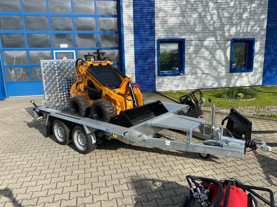 Radlader / Minilader BK323S Komplettpaket mit Tieflader + Zübehör *INKL.19% MWST.*BERGER KRAUS*BRIGGS&STRATTON* - Φορτωτής πλάγιας ολίσθησης: φωτογραφία 3 Radlader / Minilader BK323S Komplettpaket mit Tieflader + Zübehör *INKL.19% MWST.*BERGER KRAUS*BRIGGS&STRATTON* - Φορτωτής πλάγιας ολίσθησης: φωτογραφία 3