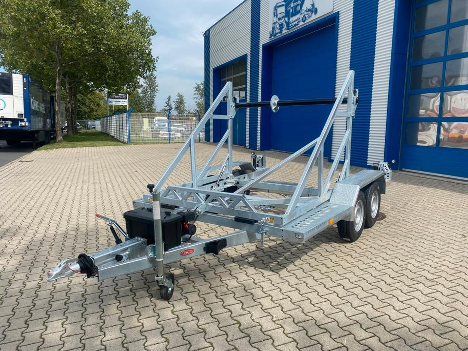 TA-NO Kabeltrommel-Anhänger 3500KG E-Winde *INKL.19% MWST* Kabelanhänger Sofort Verfügbar! - Ρυμουλκούμενο μεταφοράς τυμπάνου καλωδίου: φωτογραφία 2 TA-NO Kabeltrommel-Anhänger 3500KG E-Winde *INKL.19% MWST* Kabelanhänger Sofort Verfügbar! - Ρυμουλκούμενο μεταφοράς τυμπάνου καλωδίου: φωτογραφία 2