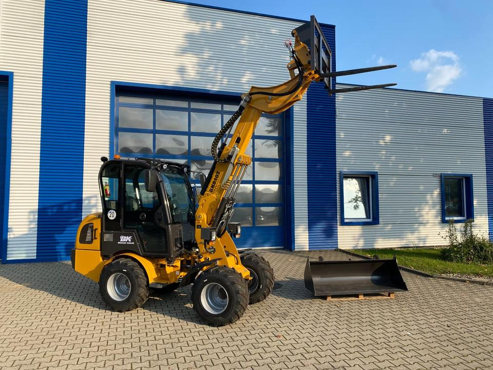 Σπαστός φορτωτής Teleskoplader/Radlader BK810T inkl. Winter-Komplettpaket *INKL.19% MWST*BERGER KRAUS*KUBOTA*EURO*CE*: φωτογραφία 11