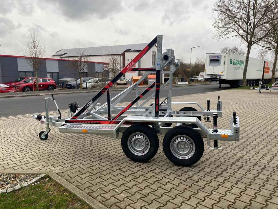 Vermietung / Kabelanhänger 2700KG / Nutzlast 2040KG / Kabeltrommel-Anhänger / Glasfaser/ 1 Monat - Ρυμουλκούμενο μεταφοράς τυμπάνου καλωδίου: φωτογραφία 4 Vermietung / Kabelanhänger 2700KG / Nutzlast 2040KG / Kabeltrommel-Anhänger / Glasfaser/ 1 Monat - Ρυμουλκούμενο μεταφοράς τυμπάνου καλωδίου: φωτογραφία 4