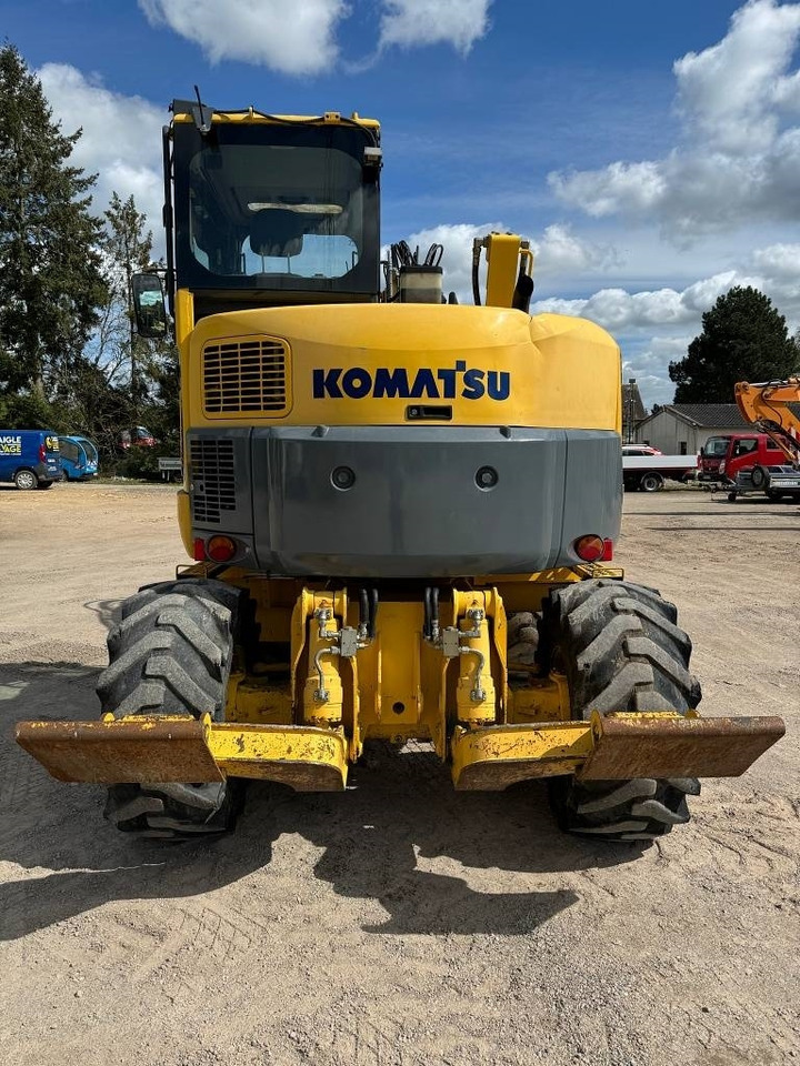 Komatsu PW 98 MR-8 - Τροχοφόρος εκσκαφέας: φωτογραφία 3 Komatsu PW 98 MR-8 - Τροχοφόρος εκσκαφέας: φωτογραφία 3