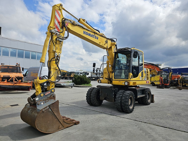 KOMATSU PW148-8 - Τροχοφόρος εκσκαφέας: φωτογραφία 1 KOMATSU PW148-8 - Τροχοφόρος εκσκαφέας: φωτογραφία 1