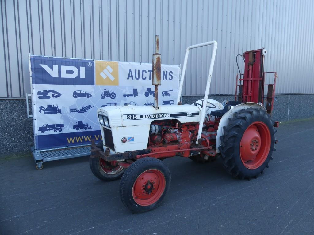 David Brown 885 - Τρακτέρ: φωτογραφία 1 David Brown 885 - Τρακτέρ: φωτογραφία 1