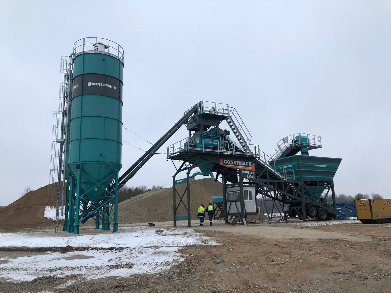 Constmach 100 m³/h Mobile Concrete Batching Plant - Εργοστάσιο σκυροδέματος: φωτογραφία 3 Constmach 100 m³/h Mobile Concrete Batching Plant - Εργοστάσιο σκυροδέματος: φωτογραφία 3
