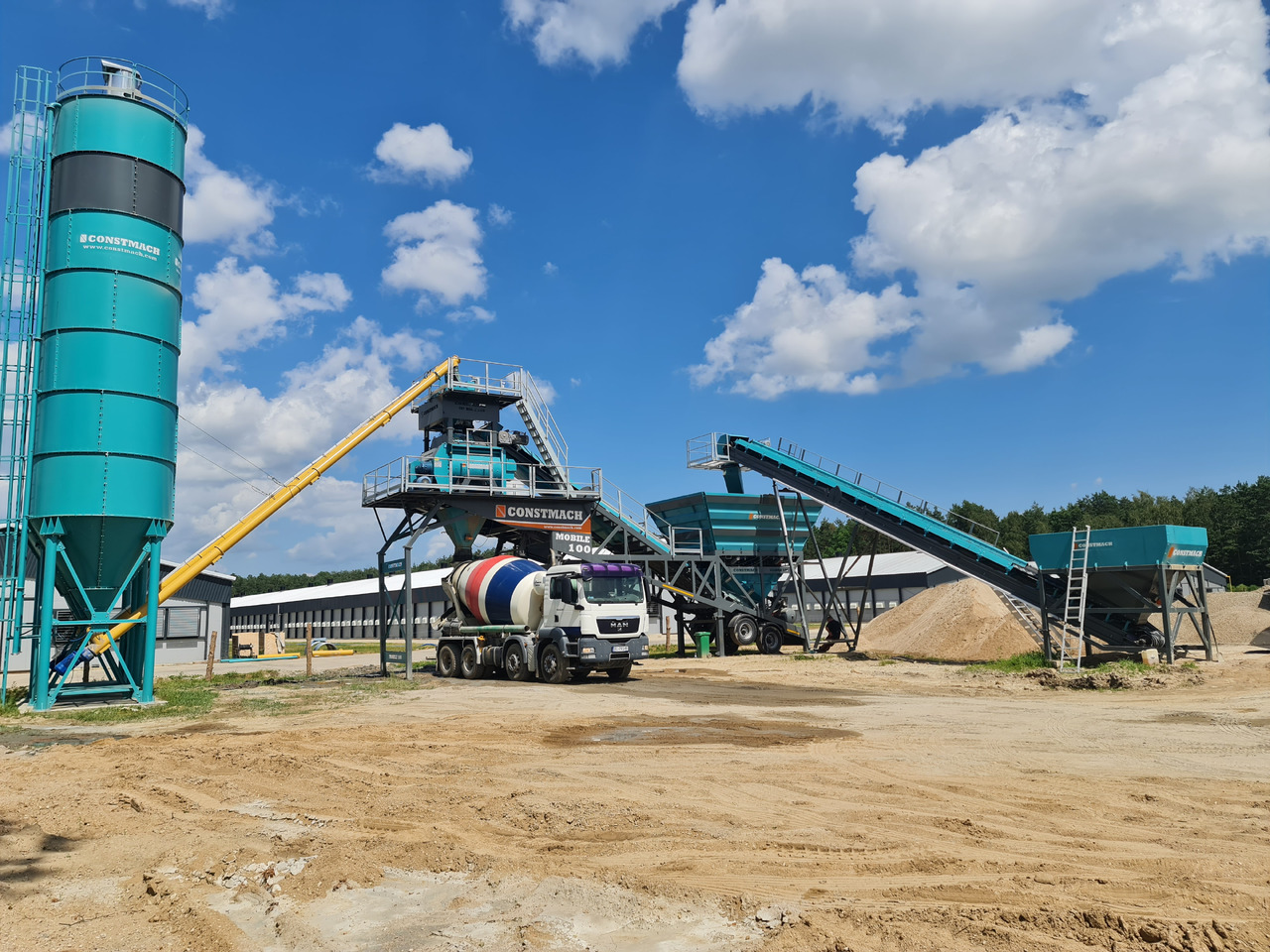 Constmach 100 m³/h Mobile Concrete Batching Plant - Εργοστάσιο σκυροδέματος: φωτογραφία 4 Constmach 100 m³/h Mobile Concrete Batching Plant - Εργοστάσιο σκυροδέματος: φωτογραφία 4