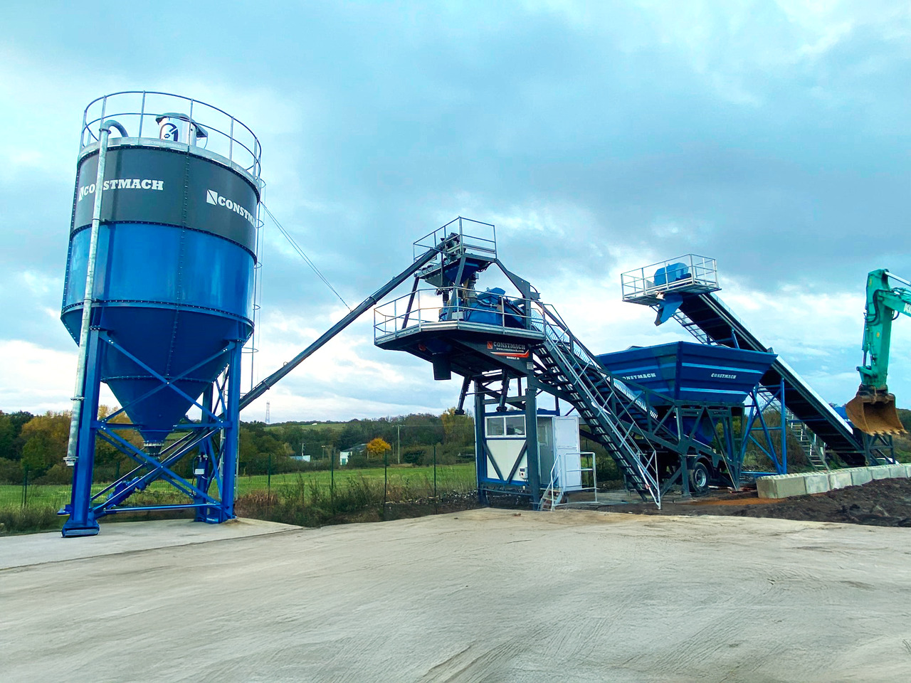 Constmach 30 m³/h Mobile Concrete Batching Plant - Εργοστάσιο σκυροδέματος: φωτογραφία 1 Constmach 30 m³/h Mobile Concrete Batching Plant - Εργοστάσιο σκυροδέματος: φωτογραφία 1