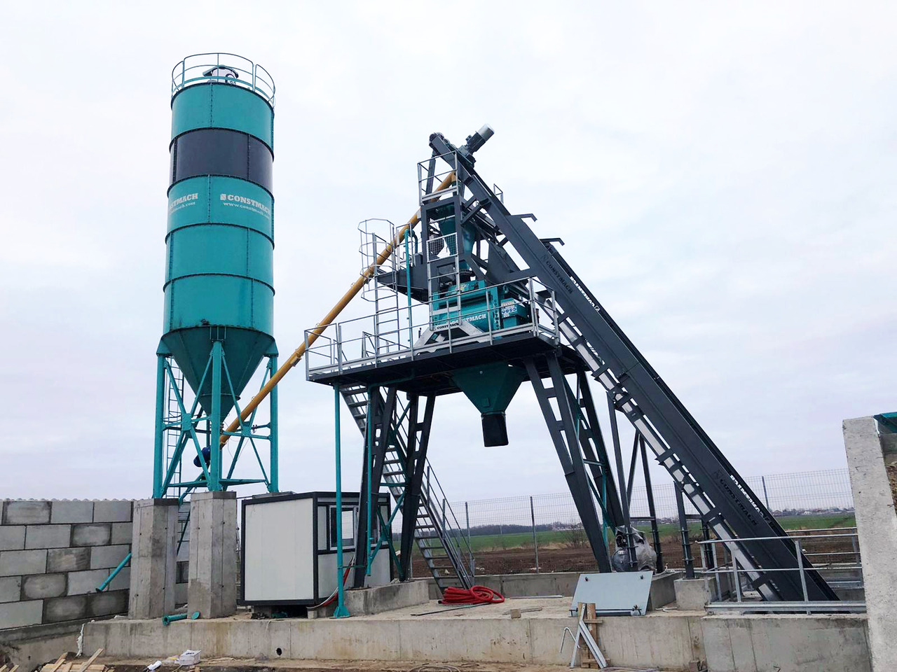 Constmach 60 m³/h Compact Concrete Batching Plant - Εργοστάσιο σκυροδέματος: φωτογραφία 3 Constmach 60 m³/h Compact Concrete Batching Plant - Εργοστάσιο σκυροδέματος: φωτογραφία 3