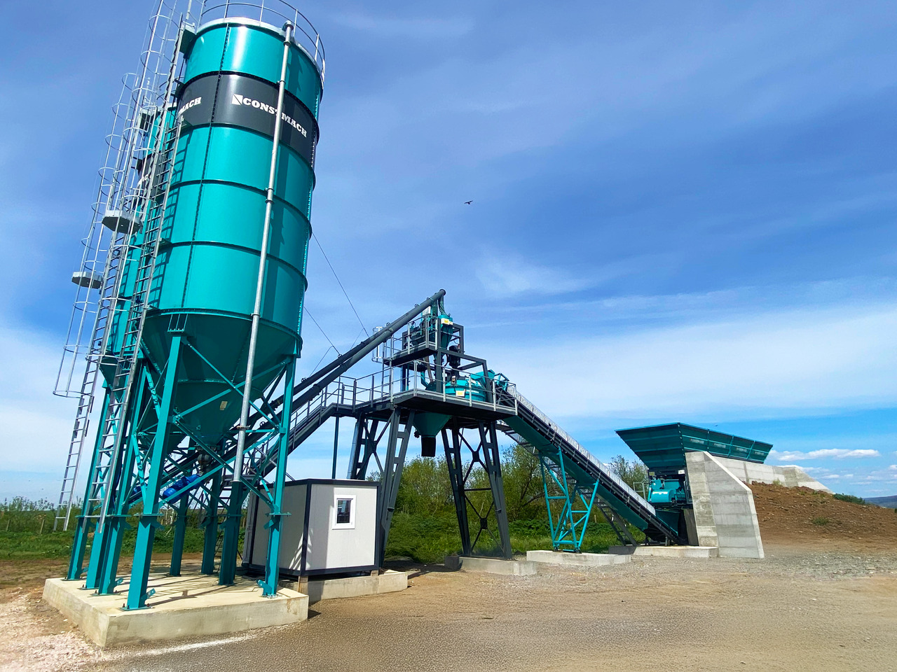 Constmach 60 m³/h Kompakte Betonmischanlage mit Band - Εργοστάσιο σκυροδέματος: φωτογραφία 4 Constmach 60 m³/h Kompakte Betonmischanlage mit Band - Εργοστάσιο σκυροδέματος: φωτογραφία 4