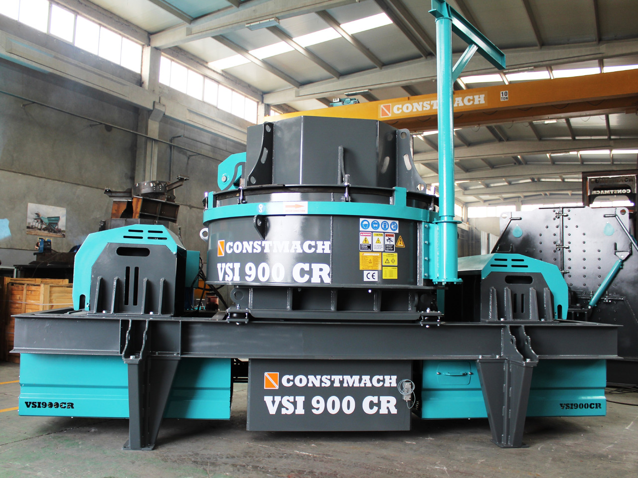 Constmach Concasseur à Percussion à Axe Vertical d'une Capacité de 65 à 400 T/H - Κρουστικός θραυστήρας: φωτογραφία 4 Constmach Concasseur à Percussion à Axe Vertical d'une Capacité de 65 à 400 T/H - Κρουστικός θραυστήρας: φωτογραφία 4