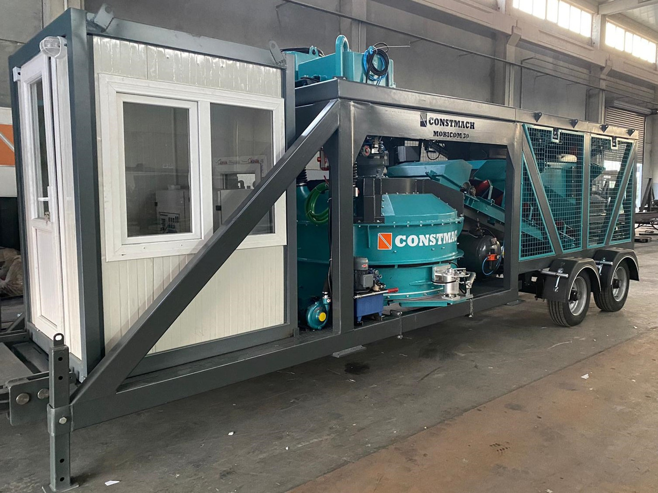 Constmach Mini Mobile Concrete Batching Plant 30 m³/h - Εργοστάσιο σκυροδέματος: φωτογραφία 3 Constmach Mini Mobile Concrete Batching Plant 30 m³/h - Εργοστάσιο σκυροδέματος: φωτογραφία 3