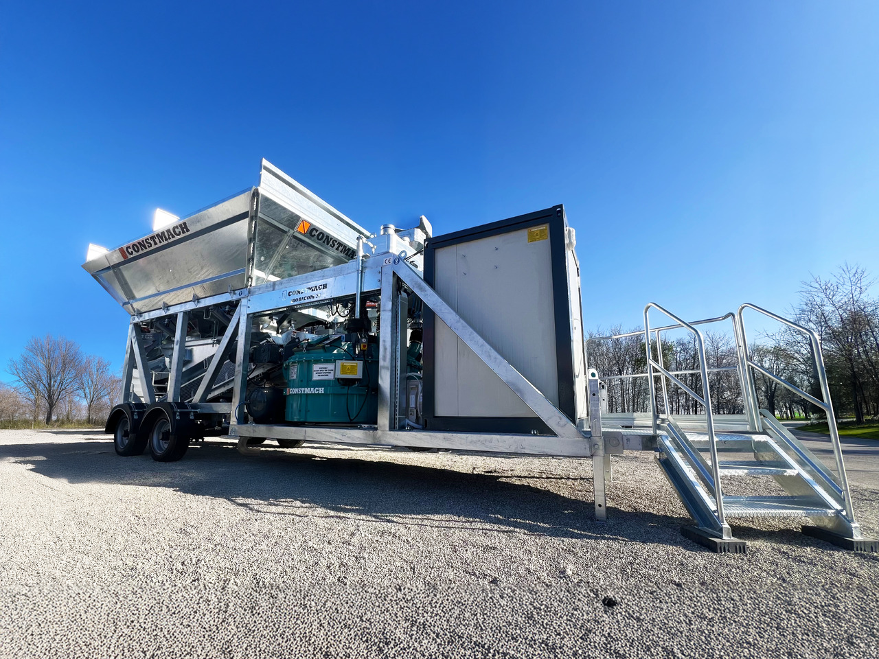 Constmach Mini Mobile Concrete Batching Plant 30 m³/h - Εργοστάσιο σκυροδέματος: φωτογραφία 4 Constmach Mini Mobile Concrete Batching Plant 30 m³/h - Εργοστάσιο σκυροδέματος: φωτογραφία 4