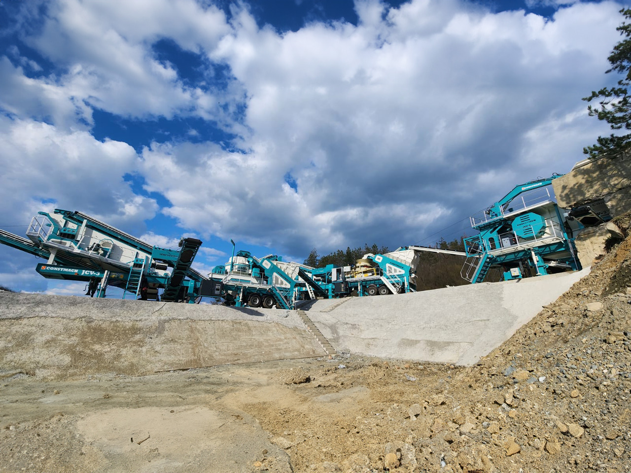 Constmach Mobile Prallbrechanlage mit 300 Tonnen Produktionskapazität - Κινητός σπαστήρας: φωτογραφία 3 Constmach Mobile Prallbrechanlage mit 300 Tonnen Produktionskapazität - Κινητός σπαστήρας: φωτογραφία 3