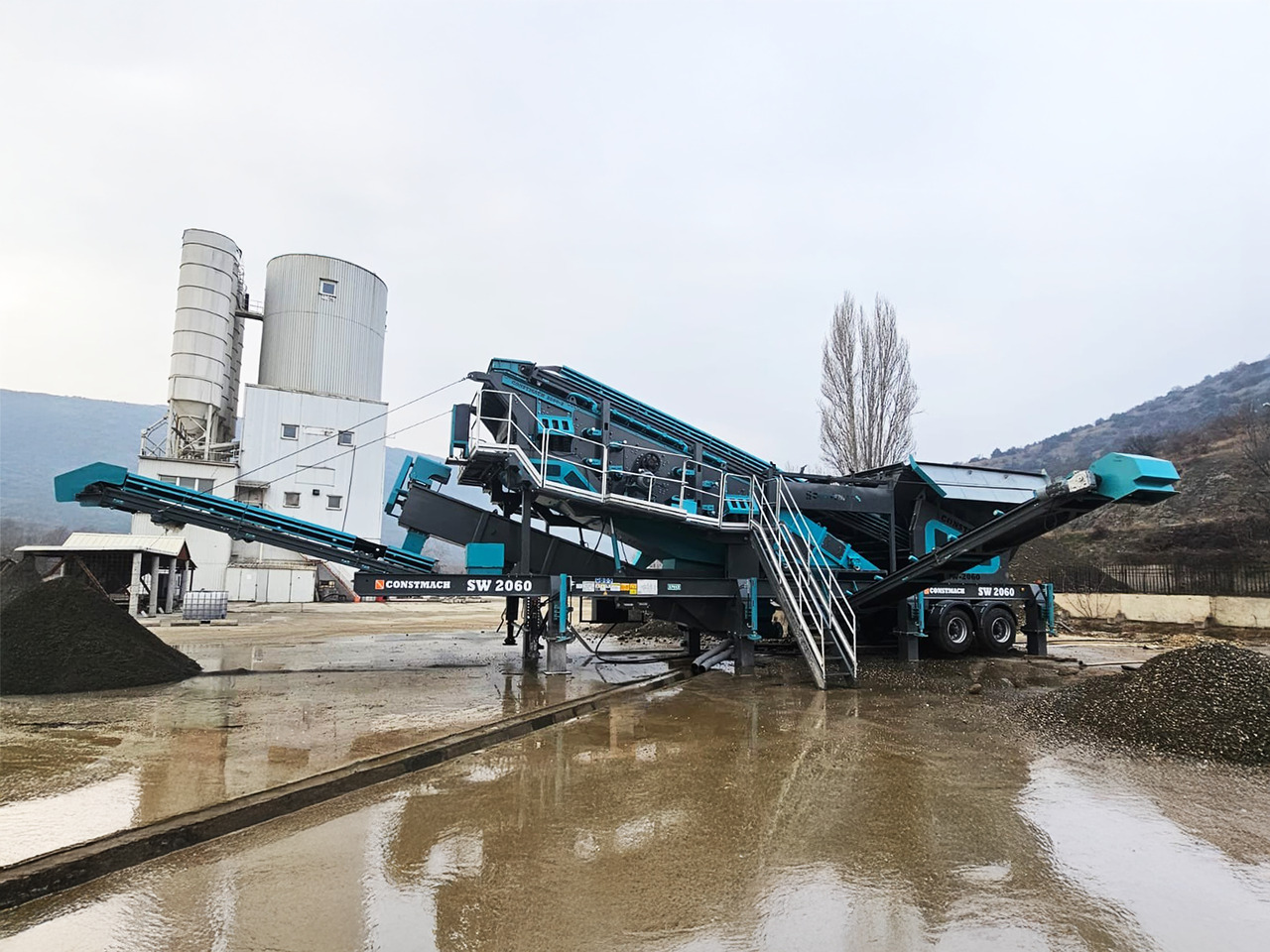 Constmach Mobile Screening And Washing Plant 60-200 TPH - Διαλογής: φωτογραφία 5 Constmach Mobile Screening And Washing Plant 60-200 TPH - Διαλογής: φωτογραφία 5