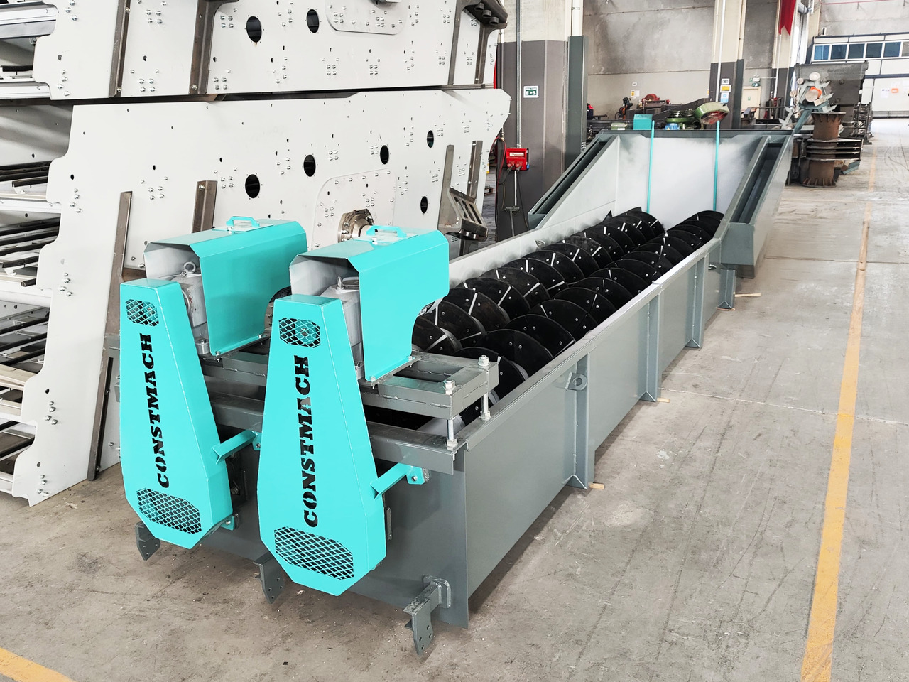 Constmach Screw Sand Washing Machine / Spiral Sand Washing Machine - Διαλογής: φωτογραφία 1 Constmach Screw Sand Washing Machine / Spiral Sand Washing Machine - Διαλογής: φωτογραφία 1