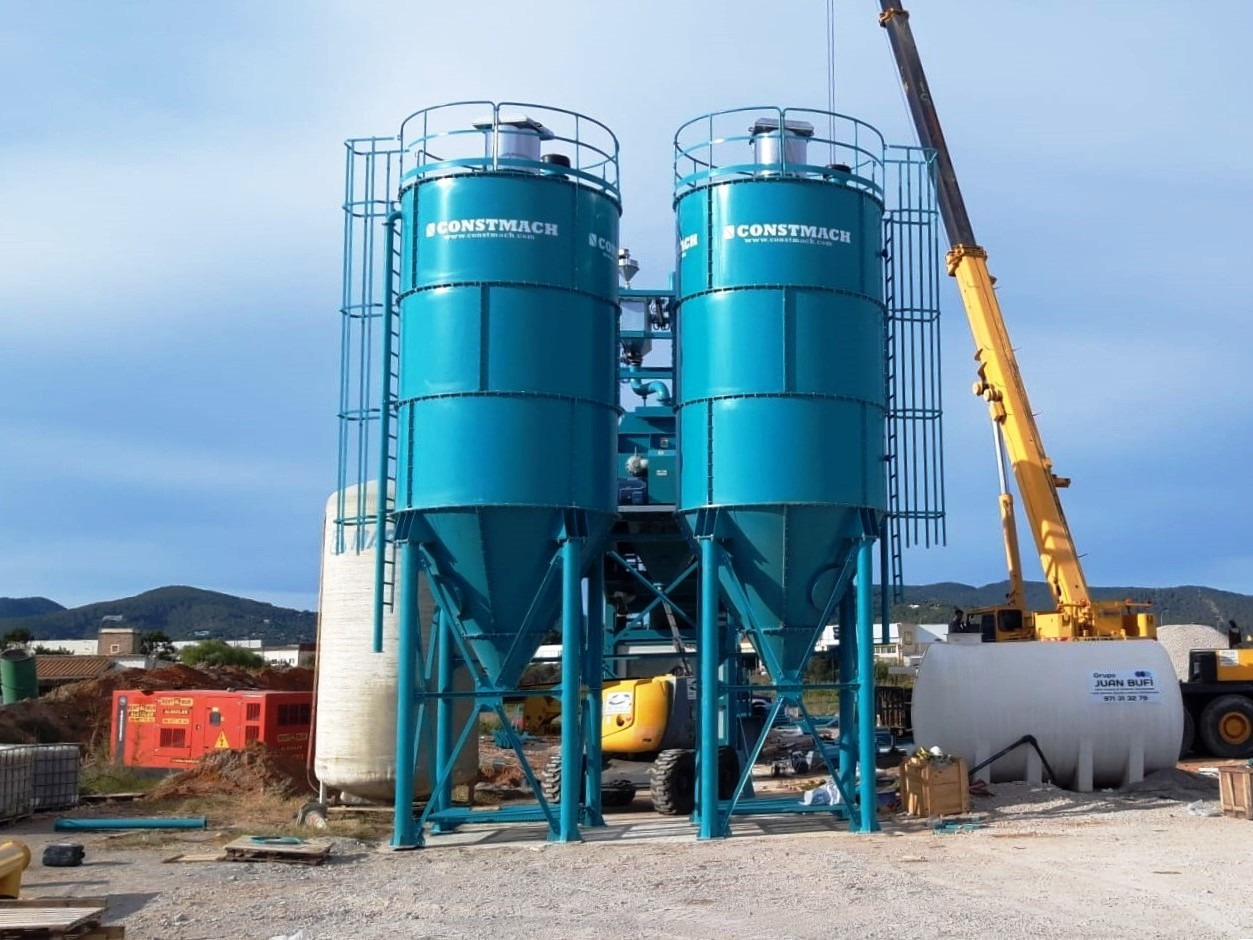 Constmach Silo à Ciment d'une Capacité de 50 Tonnes - Σιλό τσιμέντου: φωτογραφία 1 Constmach Silo à Ciment d'une Capacité de 50 Tonnes - Σιλό τσιμέντου: φωτογραφία 1