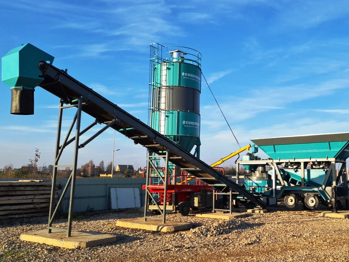 Constmach Small Mobile Concrete Batching Plant 45 m³/h - Εργοστάσιο σκυροδέματος: φωτογραφία 3 Constmach Small Mobile Concrete Batching Plant 45 m³/h - Εργοστάσιο σκυροδέματος: φωτογραφία 3