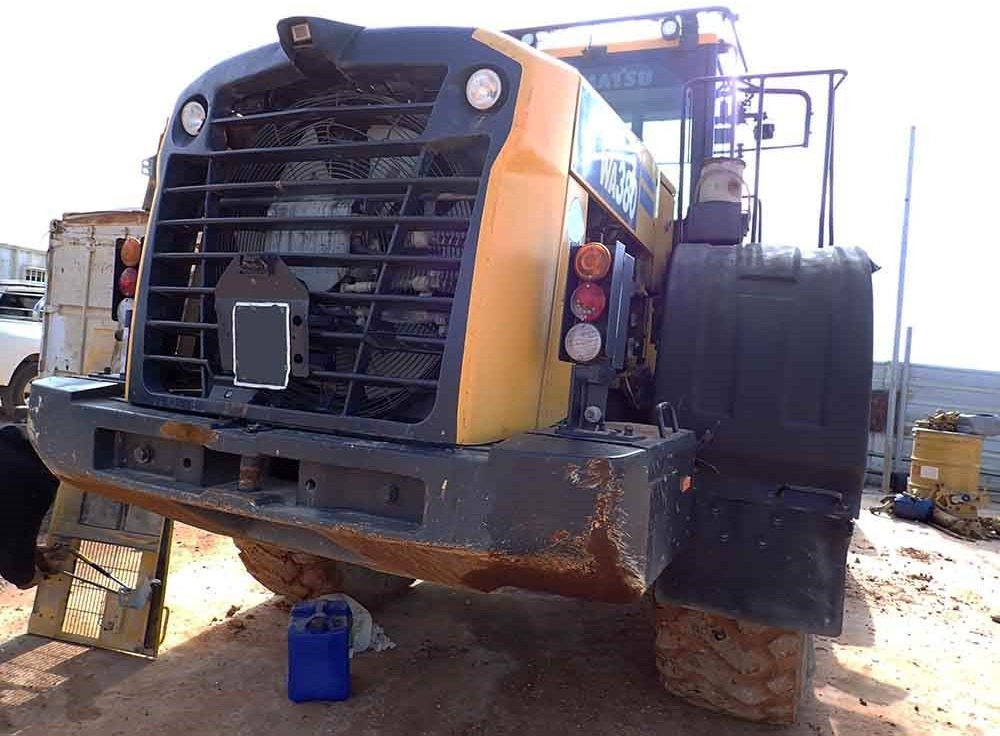 Komatsu WA380-8 - Ελαστιχοφόρος φορτωτής: φωτογραφία 5 Komatsu WA380-8 - Ελαστιχοφόρος φορτωτής: φωτογραφία 5