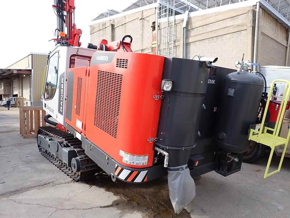 Sandvik DX800 - Μηχάνημα διάτρησης: φωτογραφία 5 Sandvik DX800 - Μηχάνημα διάτρησης: φωτογραφία 5