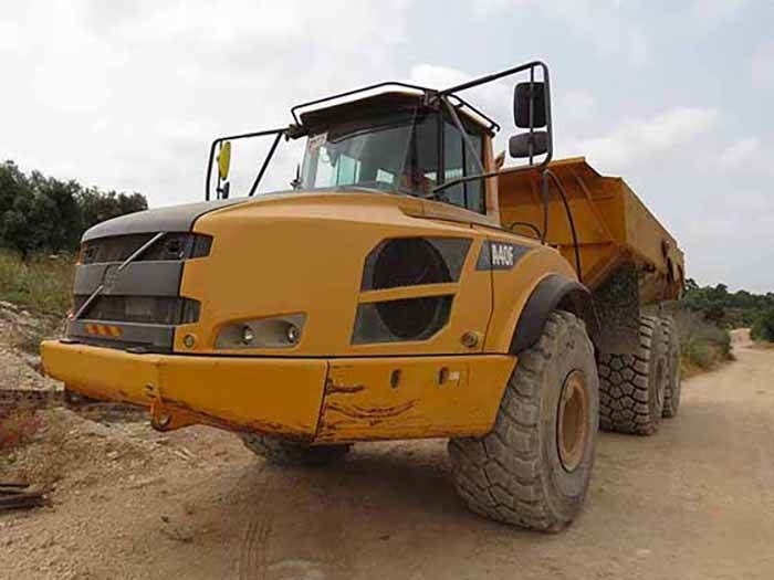 Volvo A40F - Αρθρωτό φορτηγό: φωτογραφία 1 Volvo A40F - Αρθρωτό φορτηγό: φωτογραφία 1
