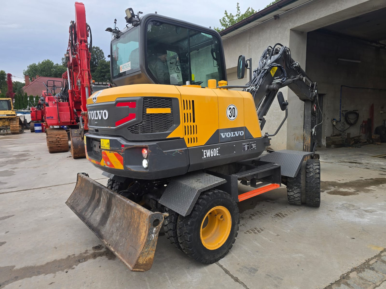VOLVO EW 60E - Τροχοφόρος εκσκαφέας: φωτογραφία 4 VOLVO EW 60E - Τροχοφόρος εκσκαφέας: φωτογραφία 4