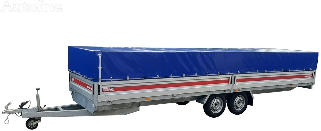 Gewe PD750 C, długość 6 m - Τρέιλερ πλατφόρμα/ Καρότσα: φωτογραφία 5 Gewe PD750 C, długość 6 m - Τρέιλερ πλατφόρμα/ Καρότσα: φωτογραφία 5