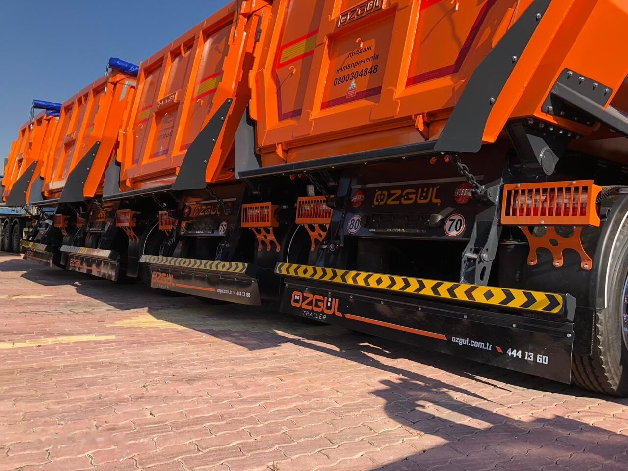 Özgül HALF PIPE TIPPING TRAILER - Επικαθήμενο ανατρεπόμενο: φωτογραφία 1 Özgül HALF PIPE TIPPING TRAILER - Επικαθήμενο ανατρεπόμενο: φωτογραφία 1