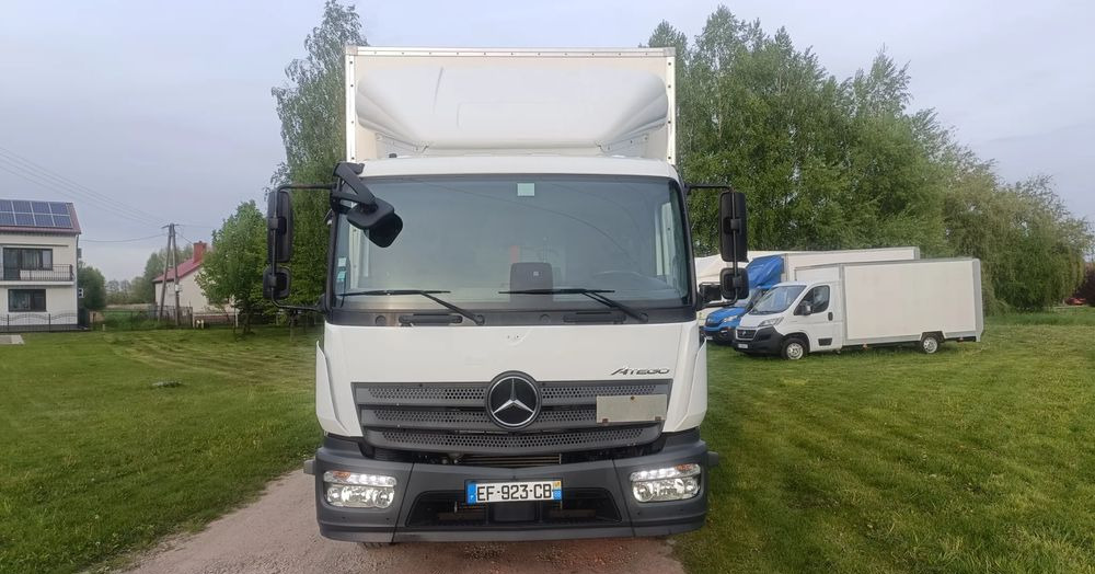 Mercedes-Benz Atego 1218 - Φορτηγό κόφα: φωτογραφία 3 Mercedes-Benz Atego 1218 - Φορτηγό κόφα: φωτογραφία 3