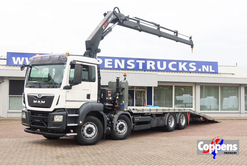 MAN TGS 35.360 Oprijwagen + HIAB 228 E3 Kraan 8x2 - Φορτηγό αυτοκινητάμαξα: φωτογραφία 1 MAN TGS 35.360 Oprijwagen + HIAB 228 E3 Kraan 8x2 - Φορτηγό αυτοκινητάμαξα: φωτογραφία 1