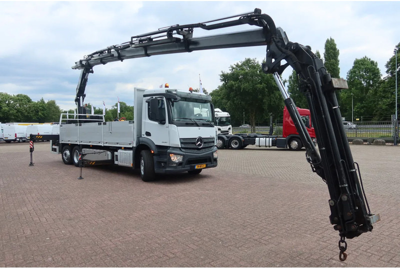 Mercedes-Benz ANTOS 2830 Kraanwagen open Laadbak Fassi F295 + FLY-JIB - Φορτηγό με γερανό: φωτογραφία 3 Mercedes-Benz ANTOS 2830 Kraanwagen open Laadbak Fassi F295 + FLY-JIB - Φορτηγό με γερανό: φωτογραφία 3