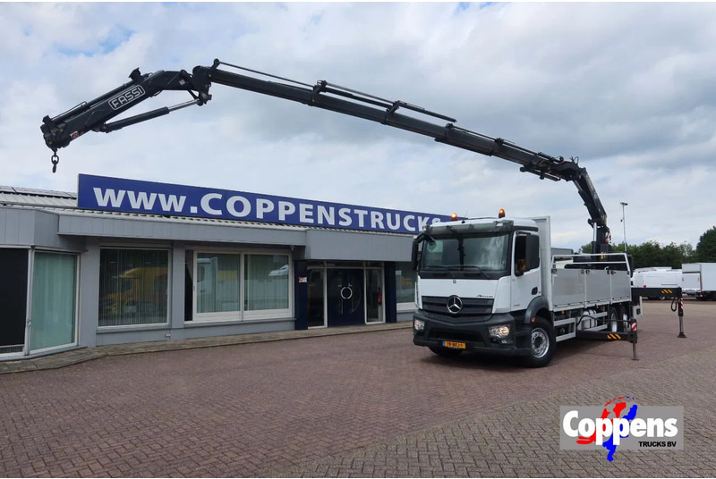 Mercedes-Benz ANTOS 2830 Kraanwagen open Laadbak Fassi F295 + FLY-JIB - Φορτηγό με γερανό: φωτογραφία 1 Mercedes-Benz ANTOS 2830 Kraanwagen open Laadbak Fassi F295 + FLY-JIB - Φορτηγό με γερανό: φωτογραφία 1