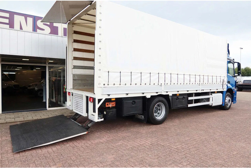 Mercedes-Benz Antos 1924L Huif + Klep Dhollandia 2000 KG Euro 6 - Φορτηγό κόφα: φωτογραφία 3 Mercedes-Benz Antos 1924L Huif + Klep Dhollandia 2000 KG Euro 6 - Φορτηγό κόφα: φωτογραφία 3