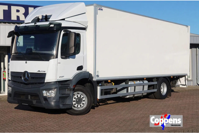 Mercedes-Benz Antos 2127 L Bak+Klep 2000 kg Euro 6 - Φορτηγό κόφα: φωτογραφία 1 Mercedes-Benz Antos 2127 L Bak+Klep 2000 kg Euro 6 - Φορτηγό κόφα: φωτογραφία 1