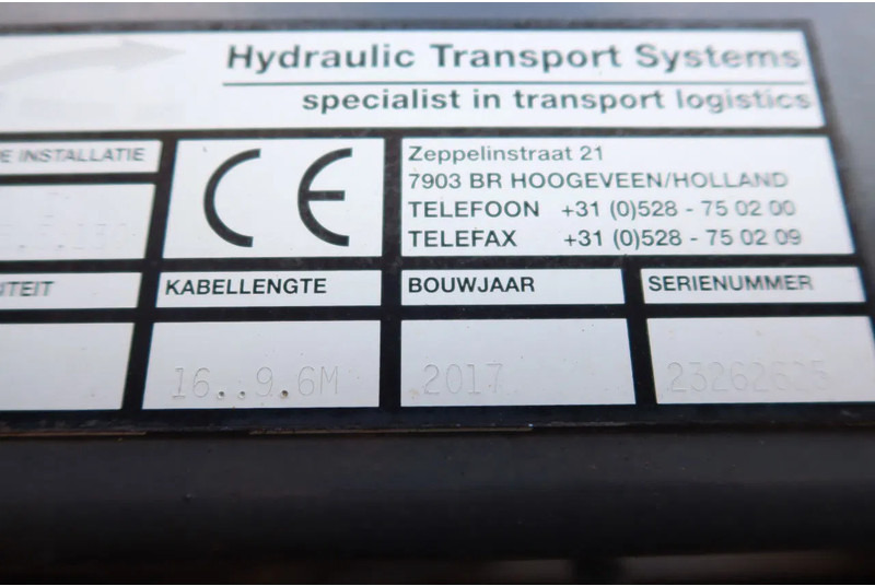 Volvo FE 280 Container / Kabelsysteem H.T.S Kabel, 15 ton, 575 cm 6 Cilinder - Φορτηγό με σύστημα καλωδίων: φωτογραφία 5 Volvo FE 280 Container / Kabelsysteem H.T.S Kabel, 15 ton, 575 cm 6 Cilinder - Φορτηγό με σύστημα καλωδίων: φωτογραφία 5