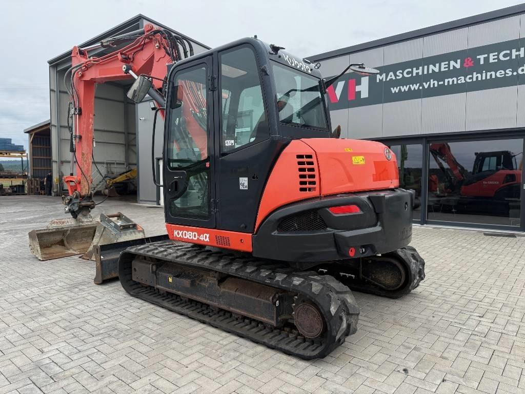 Kubota KX 080-4 - Μίνι εκσκαφέας: φωτογραφία 3 Kubota KX 080-4 - Μίνι εκσκαφέας: φωτογραφία 3