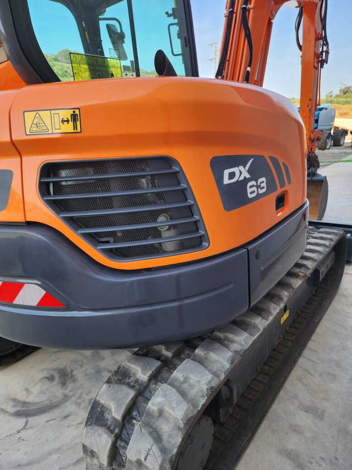 DOOSAN DX63R-3 - Μίνι εκσκαφέας: φωτογραφία 4 DOOSAN DX63R-3 - Μίνι εκσκαφέας: φωτογραφία 4